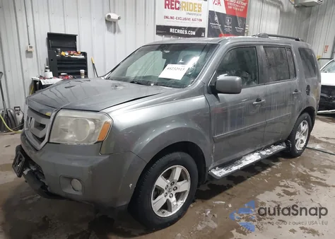 2009 Honda Pilot Ex-L from USA, damaged, VIN 5FNYF48689B018911